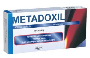 Metadoxil 500 g Metadoxine N10 tablets Italy