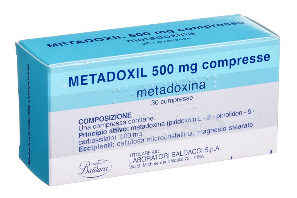 Metadoxil 500 g Metadoxine N30 tablets Italian