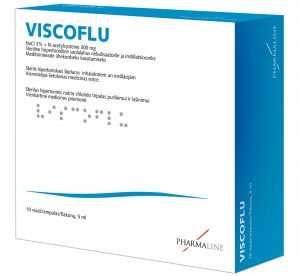 Viscoflu 5ml hypertonic saline solution