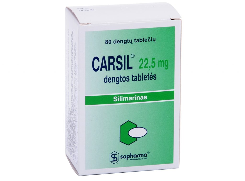 Carsil Silymarin tabs 22.5 mg