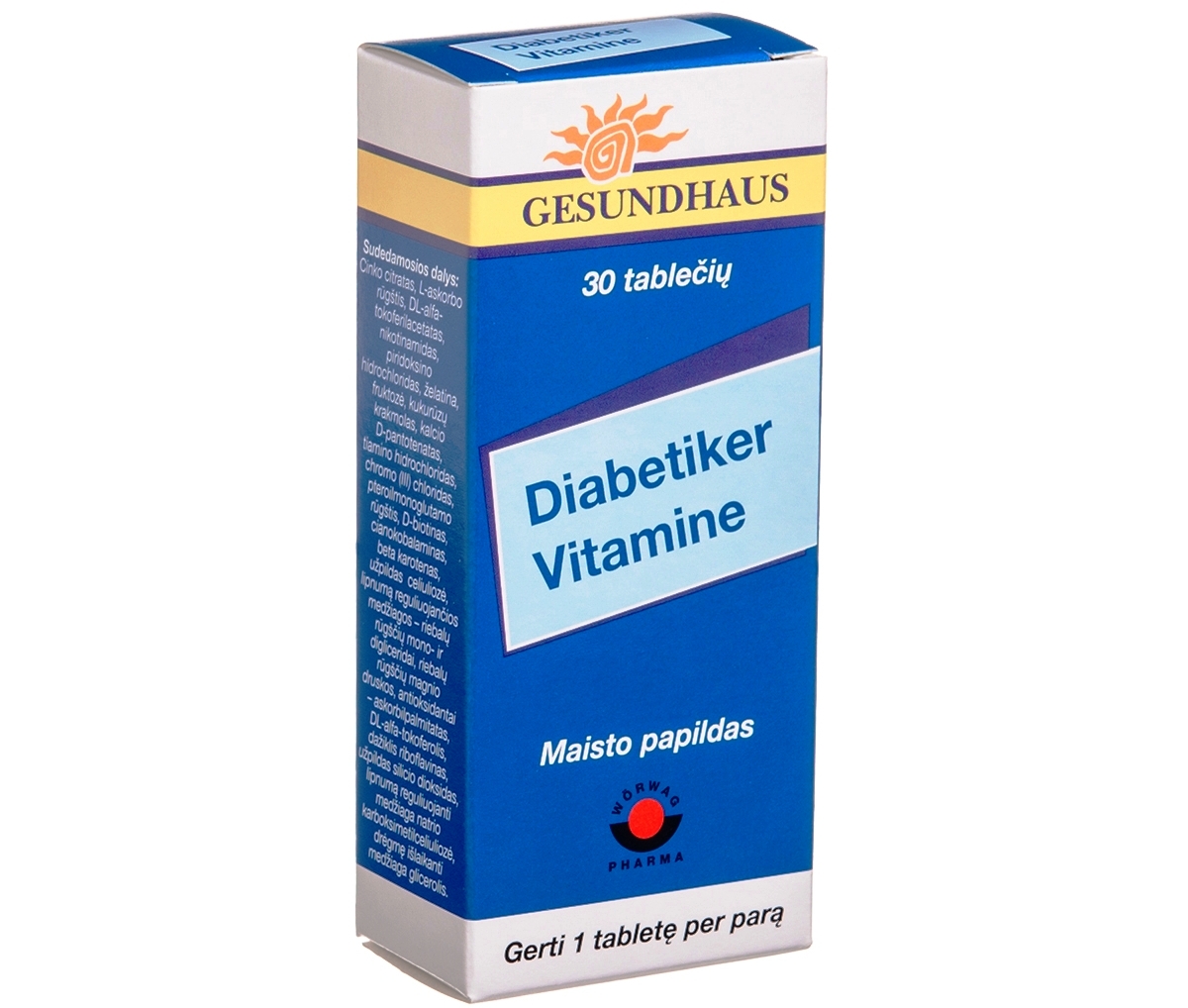 Diabetiker Vitamine+Minerale comp. N30+10 Cadou Doppelherz