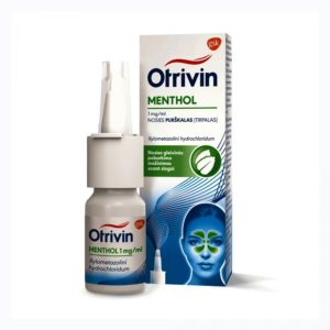 Otrivin Menthol Adult Nasal Spray 10ml Relieve Allergic Rhinitis and Sinusitis