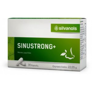 Silvanols Sinustrong with Herbs Acute and Chronic Nasal Sinusitis Treatment