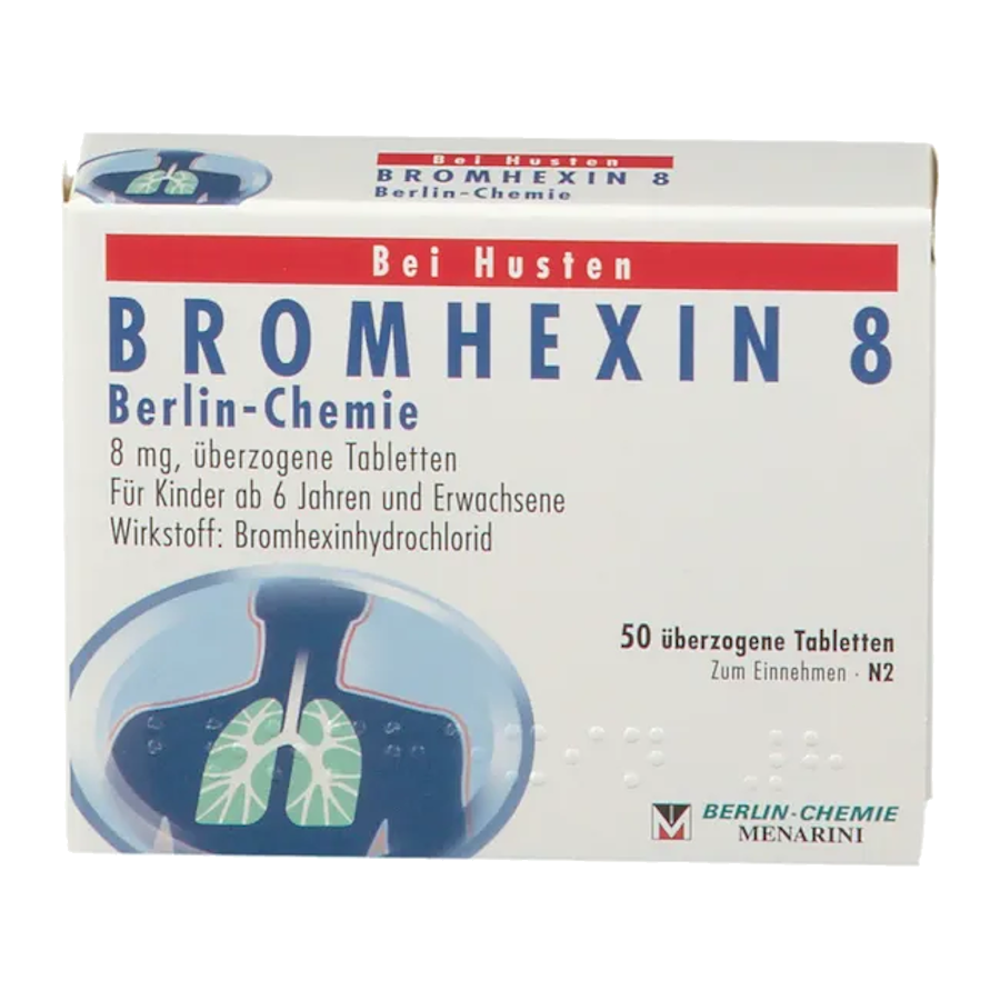 Bromhexin 8 Berlin Chemie Coated Tablets