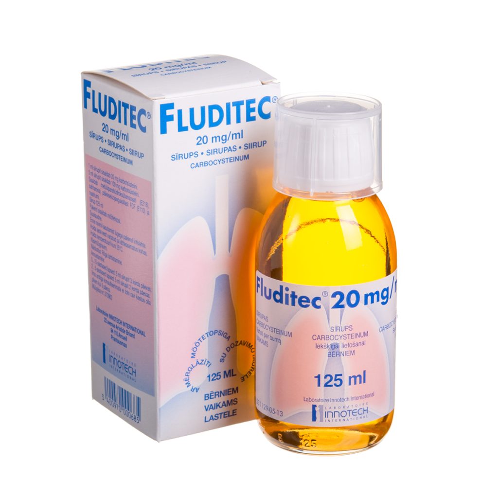 Fluditec 20mg syrup 125ml