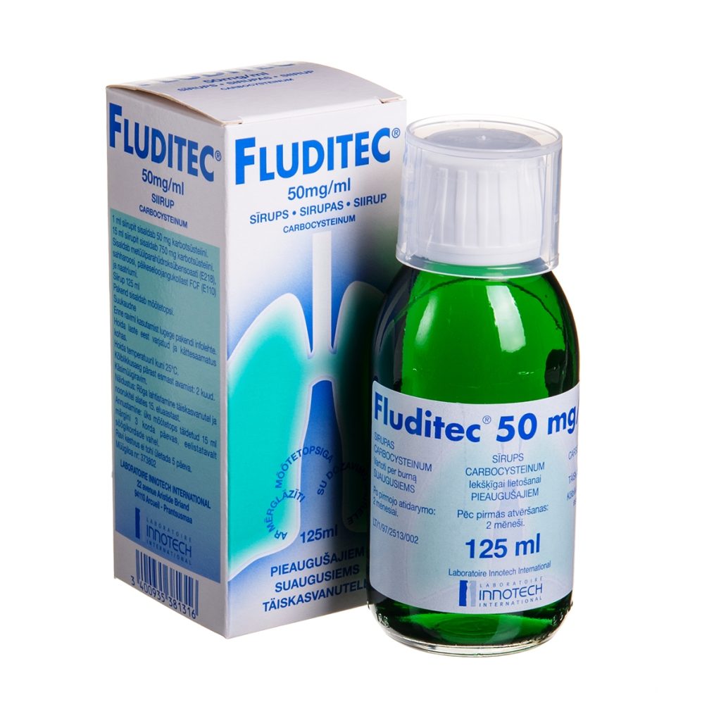 Fluditec 50mg Syrup Adult 125ml