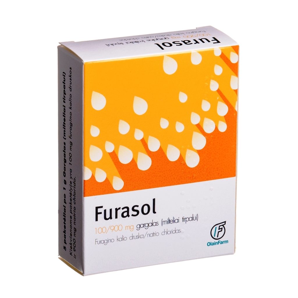 Powder FURASOL, Antibacterial, Treatment