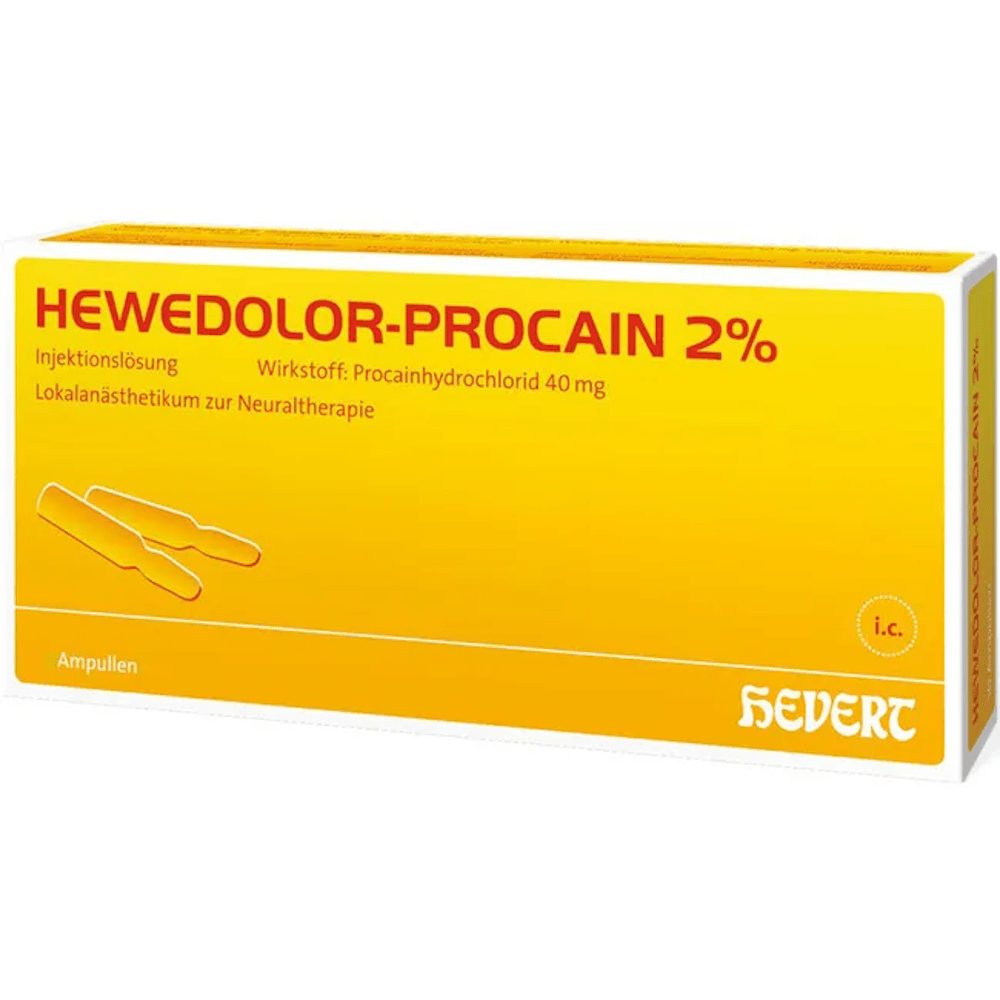 Hewedolor Procain 2% Ampullen 10
