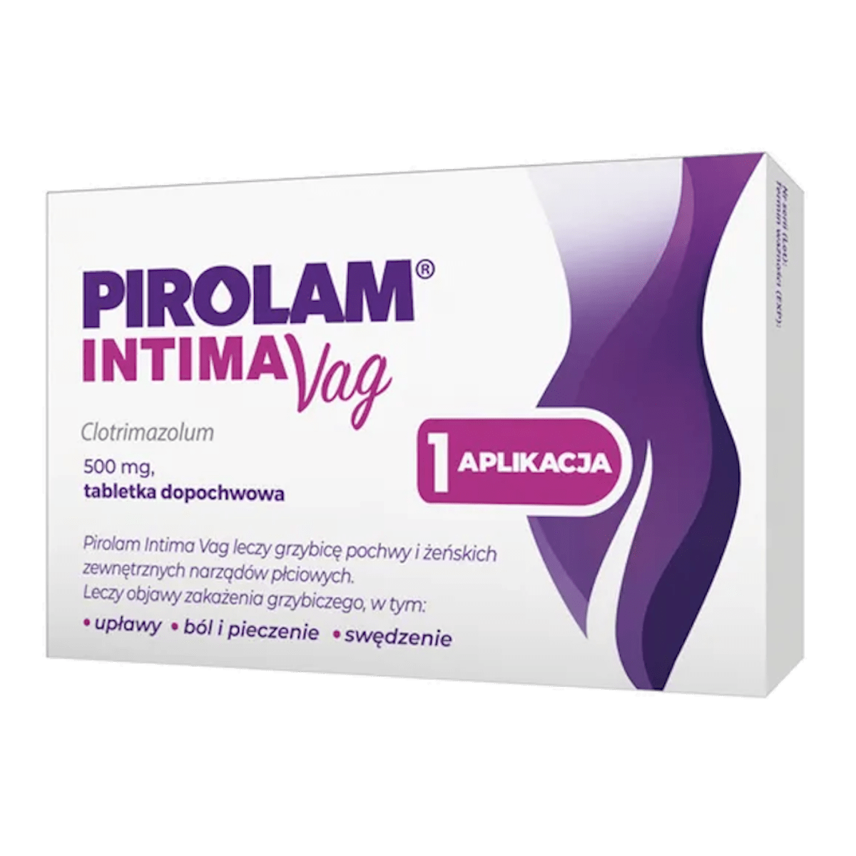 PIROLAM INTIMA 500mg Clotrimazolum