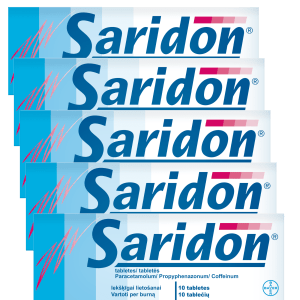 BAYER SARIDON TABLETS