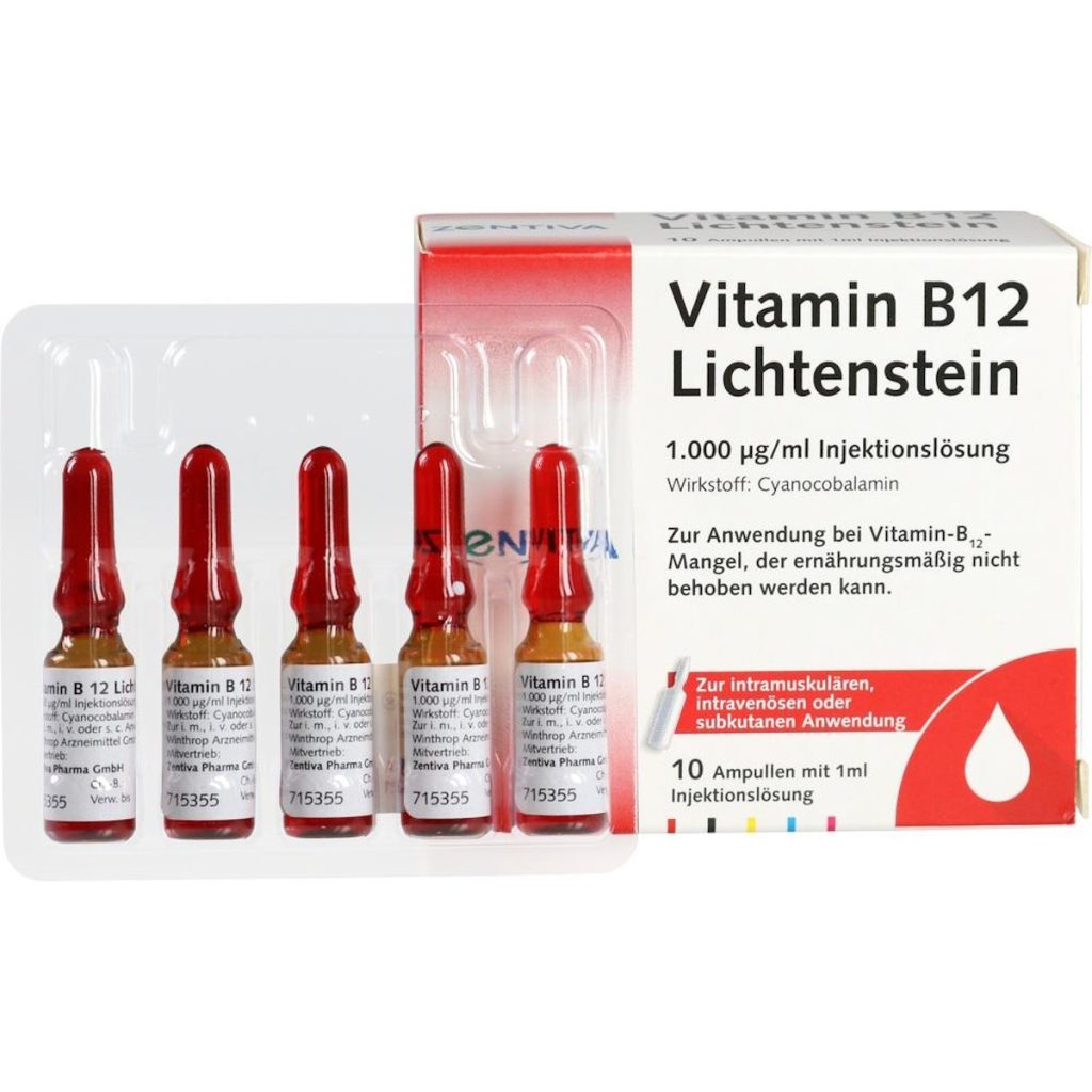 VITAMIN B12 1,000 μg Lichtenstein ampules